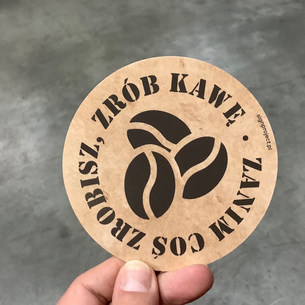 podkładka pod kawę